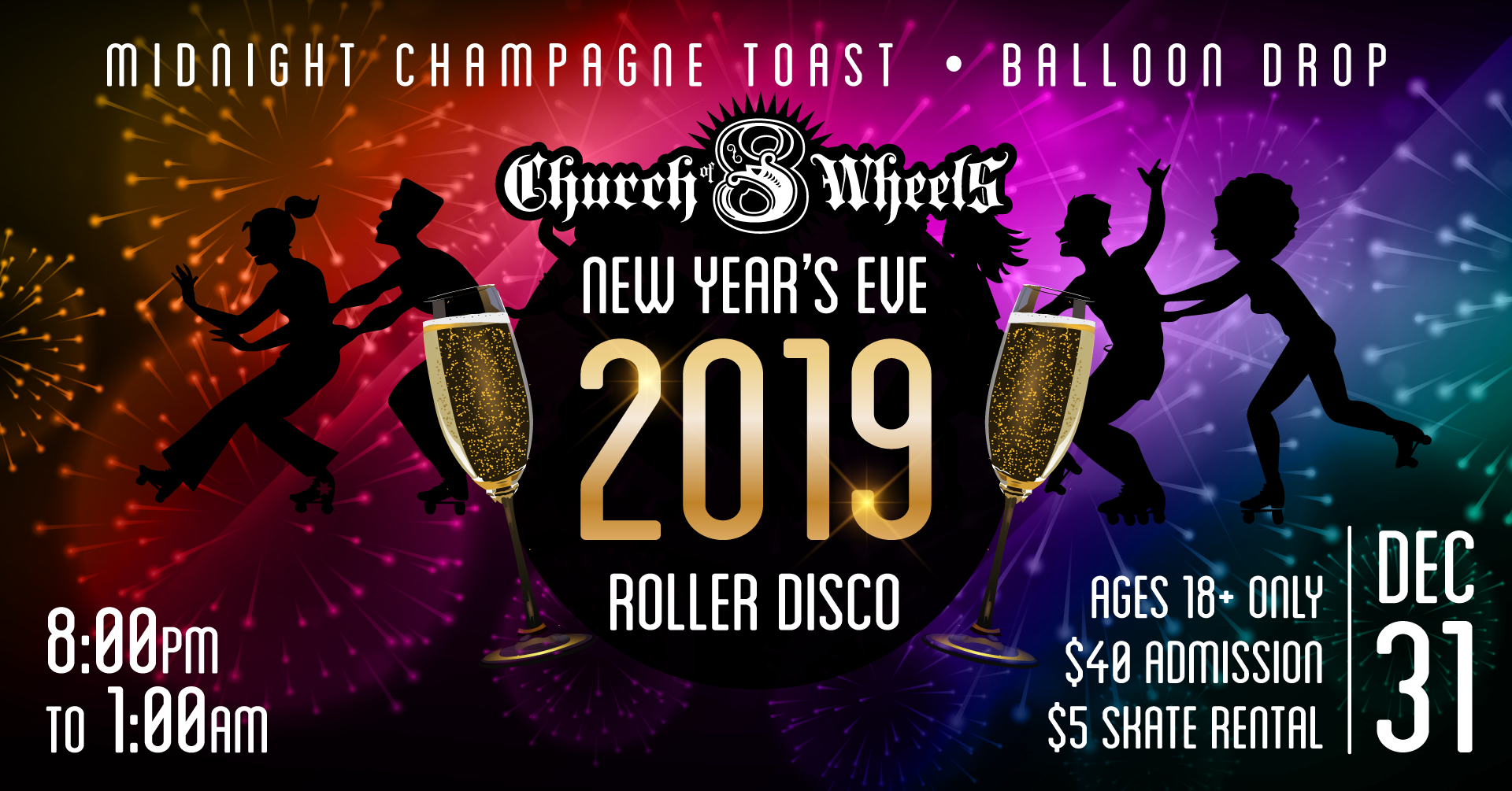 Church of 8 Wheels San Francisco's Roller Skating Rink San Francisco CA